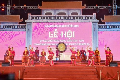 Công bố lễ hội Xương Giang là di sản văn hóa phi vật thể quốc gia