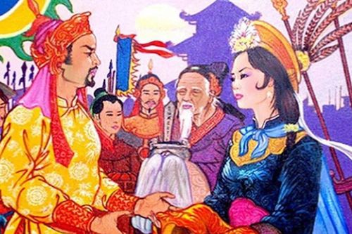 2 vị vua nào lấy chung một hoàng hậu?
