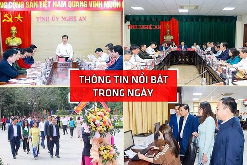 Nghệ An: Thông tin nổi bật ngày 15/2