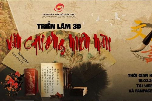 Triển lãm văn chương qua hơn 200 tài liệu Châu bản triều Nguyễn đặc sắc
