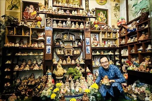 Nét đẹp văn hóa qua bộ sưu tập ông Địa của 'ông đồ' Nguyễn Hiếu Tín