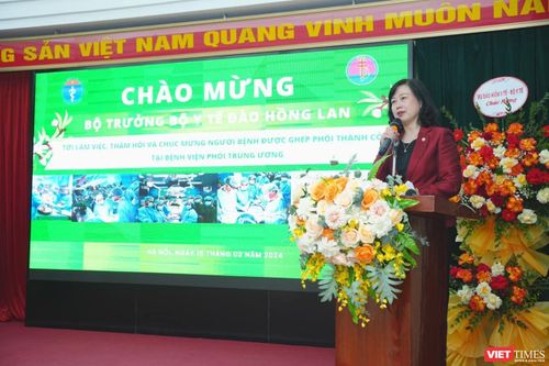 Bộ trưởng Bộ Y tế: Ca ghép phổi thành công là bước đột phá trong phát triển kỹ thuật chuyên sâu