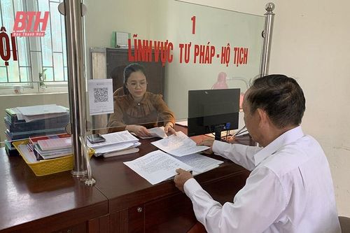 Hiệu quả từ mô hình 'Chính quyền thân thiện vì Nhân dân phục vụ' ở Vân Sơn