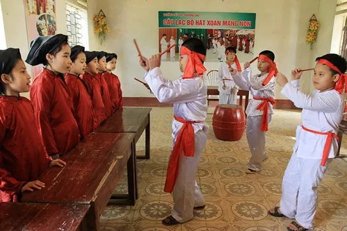 Phú Thọ coi trọng giáo dục di sản trong trường học