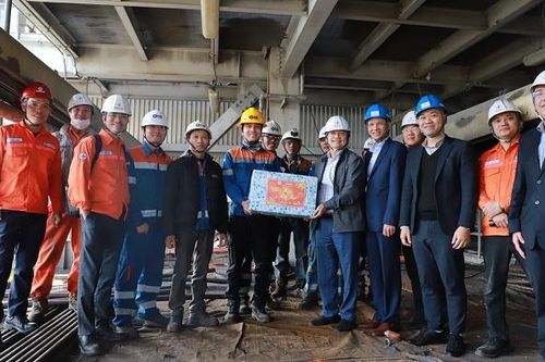 Lãnh đạo Tổng công ty Phát điện 1 thăm hỏi, chúc Tết Công ty Nhiệt điện Nghi Sơn