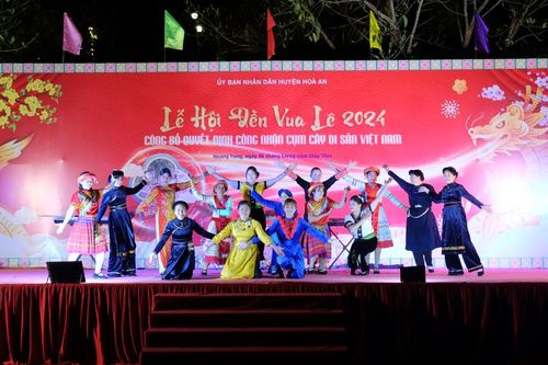 Hòa An: Chương trình văn nghệ mừng Đảng, mừng xuân 2024