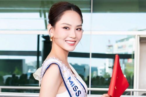 Hoa hậu Mai Phương bay sang Ấn Độ thi Miss World