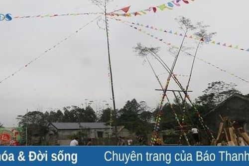 Tết về dựng cây nêu