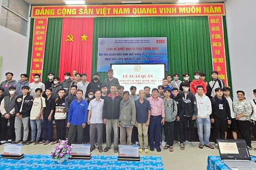 Hơn 100 sinh viên Trường Cao đẳng Nghề An Giang tham gia thực hành, thực tập tại doanh nghiệp