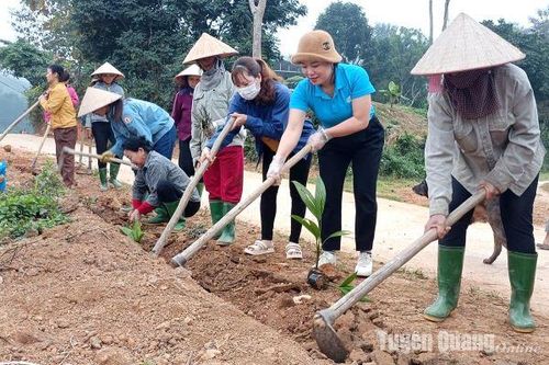 Hăng say lao động, sản xuất ngay từ đầu năm