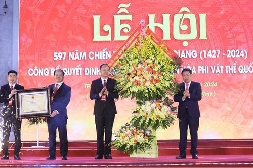 Bắc Giang: Lễ hội Xương Giang là Di sản văn hóa phi vật thể quốc gia