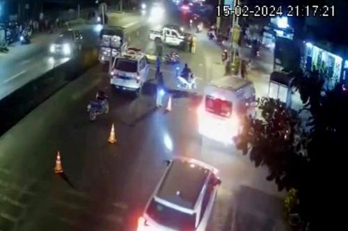 Điều tra vụ tài xế tông hàng loạt phương tiện dừng đèn đỏ trên Quốc lộ 1