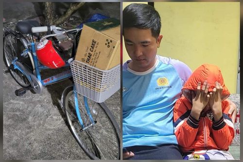 Nhớ mẹ, cậu bé 10 tuổi đạp xe từ Phú Yên vào Bình Dương đi thăm