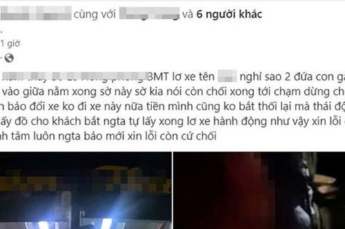 Nữ hành khách tố bị phụ xe sàm sỡ: Chủ xe sẽ trích xuất camera hành trình