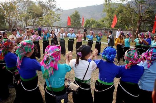 Lễ hội Xòe Chiêng của dân tộc Thái ở Lai Châu