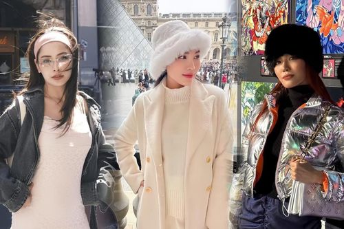 Dàn người đẹp Việt mặc gì trong dịp du xuân 2024 nơi xứ người?