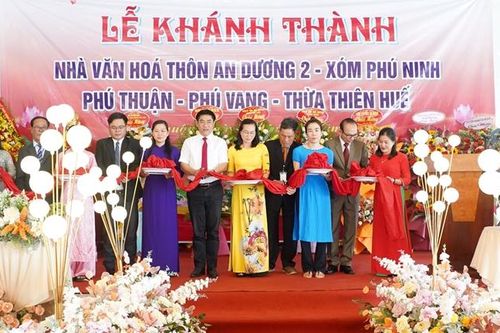Vận động Nhân dân đóng góp 3,2 tỉ đồng xây dựng nhà văn hóa thôn
