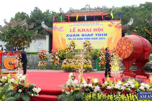 Hải Dương: Khai hội xuân Giáp Thìn thị xã Kinh Môn năm 2024