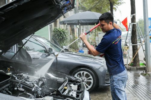 Mẹo rửa xe ô tô vào mùa đông