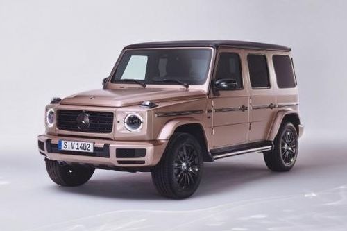 Cận cảnh Mercedes-Benz G500 'Stronger Than Diamonds' đính 4 viên kim cương