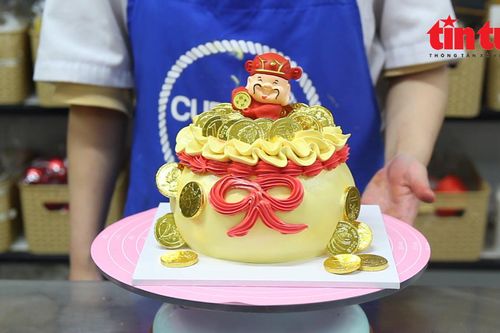 'Vàng ăn được' nóng cùng ngày Vía Thần Tài