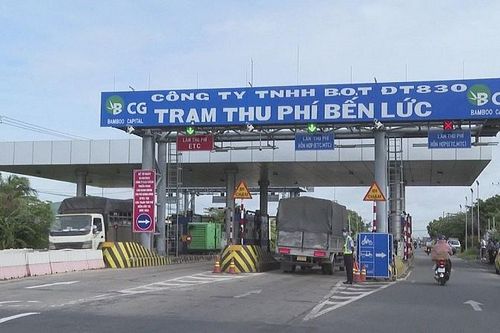 BOT Đường tỉnh 830 được điều chỉnh phí sử dụng dịch vụ về phương án tài chính ban đầu