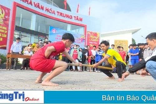 Đông Hà: Tổ chức giải thể thao và các trò chơi dân gian đầu xuân