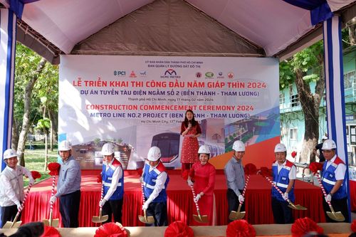TP HCM khởi công tuyến metro thứ hai dài gần 11km