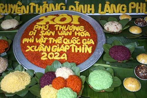 Xôi Phú Thượng là Di sản văn hóa phi vật thể Quốc gia