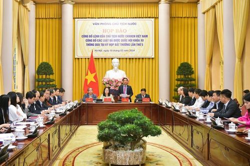 Công bố Lệnh của Chủ tịch nước về các luật quan trọng với nhiều điểm mới