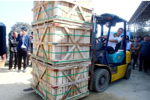 36 tấn củ cải muối Hà Giang lên đường sang Nhật Bản