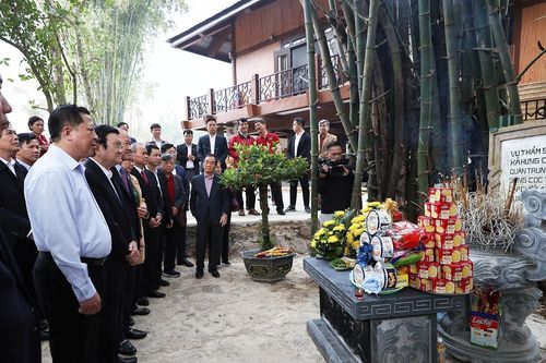 Khánh thành khu tưởng niệm Tổng Chúp