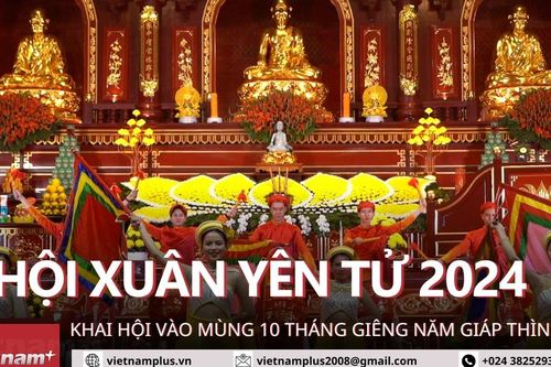 Quảng Ninh tưng bừng khai Hội Xuân Yên Tử năm 2024