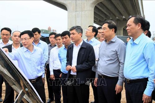 Bí thư Tỉnh ủy Nam Định kiểm tra tiến độ một số dự án trọng điểm