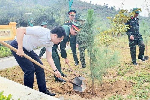 Kỳ vọng về một rừng cây tỏa mát ở khu tưởng niệm 13 liệt sĩ Rào Trăng