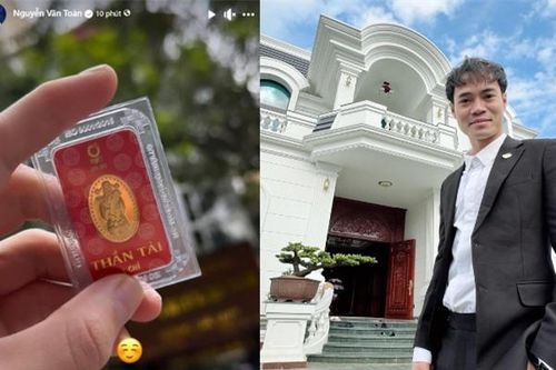 'Chủ tịch' Văn Toàn khoe mua vàng ngày vía Thần Tài: Sở hữu tiền tỷ nay lại cầu may, liệu giàu nhanh hơn bứt tốc