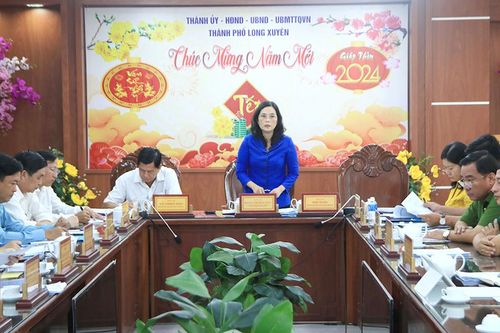 Rà soát công việc chuẩn bị lễ kỷ niệm 25 năm thành lập TP. Long Xuyên