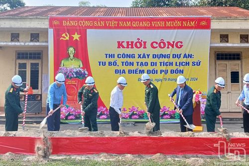 Đầu tư 42 tỷ đồng tu bổ Di tích lịch sử địa điểm đồi Pụ Đồn