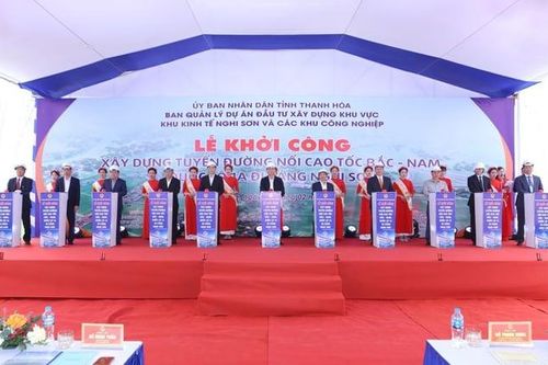 Thanh Hóa: Khởi công tuyến đường 1.345 tỷ đồng