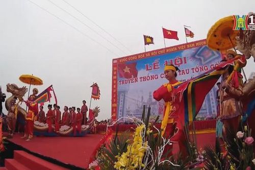 Bảo tồn, phát triển chèo tàu Tổng Gối
