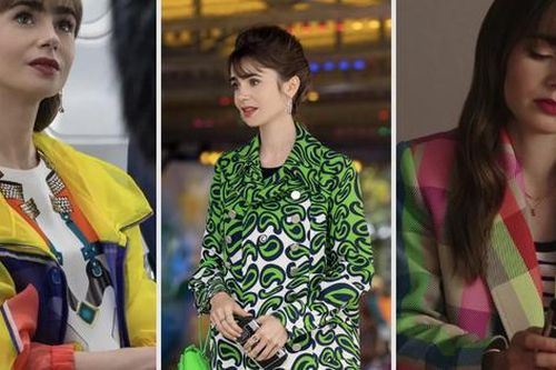 Gu thời trang phá vỡ mọi nguyên tắc của Lily Collins trong 'Emily in Paris'