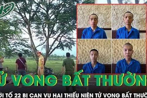 Khởi tố 22 bị can vụ hai anh em tử vong bất thường trên đường