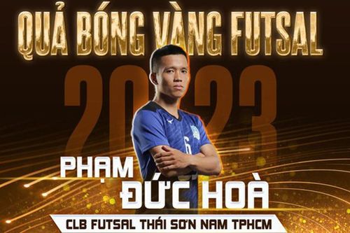 Giọt nước mắt của tân Quả bóng vàng futsal Việt Nam