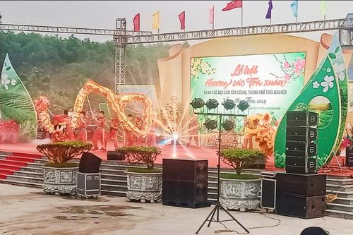 Lễ hội 'Hương sắc Trà xuân - Vùng chè đặc sản Tân Cương'