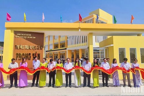 Bạc Liêu: Đưa vào sử dụng Trường trung học cơ sở, kinh phí hơn 43 tỷ đồng