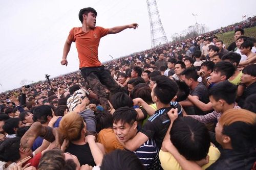 Trò 'cướp phết' ở lễ hội Hiền Quan tiếp tục bị dừng