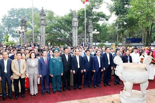 Tưởng niệm 749 năm ngày Tướng quân Phạm Ngũ Lão ra quân đánh giặc