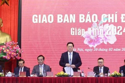 Trưởng ban Tuyên giáo TƯ: Quyết tâm cao để xây dựng nền báo chí chuyên nghiệp - nhân văn - hiện đại