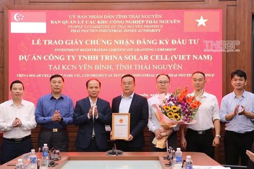 Thái Nguyên: Doanh nghiệp nước ngoài đầu tư thêm 454 triệu USD vào Khu công nghiệp Yên Bình