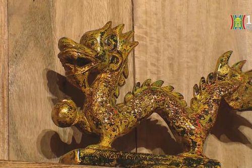 Linh vật rồng kết nối du lịch cho làng cổ Đường lâm